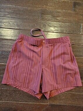 VRST shorts, like new, lined, snap/zipper, zipper pocket, back pocket